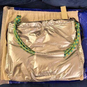 Rotunda Sant Hobo Bag Silver NWT